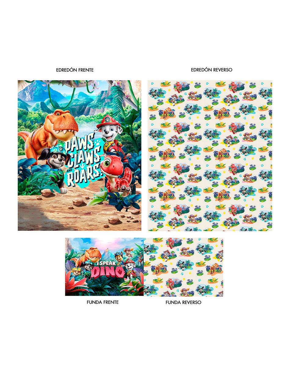 Set edredón Microfibra Roar Paw Patrol 10