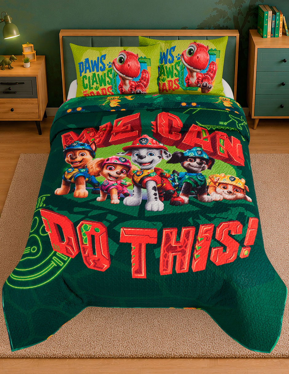 Set de colcha Microfibra Paw Patrol We 2
