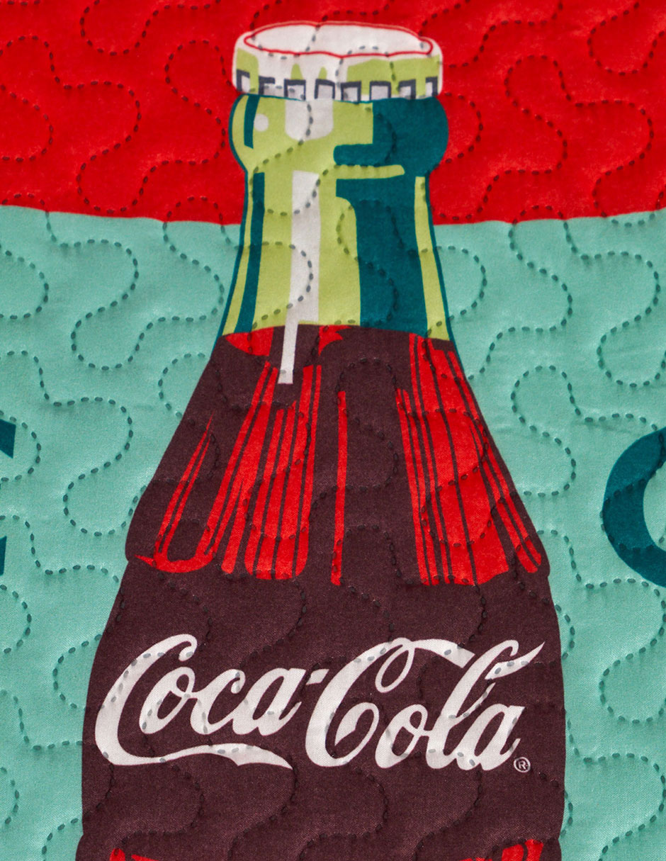 Set de colcha Microfibra Coca-Cola Ama 4