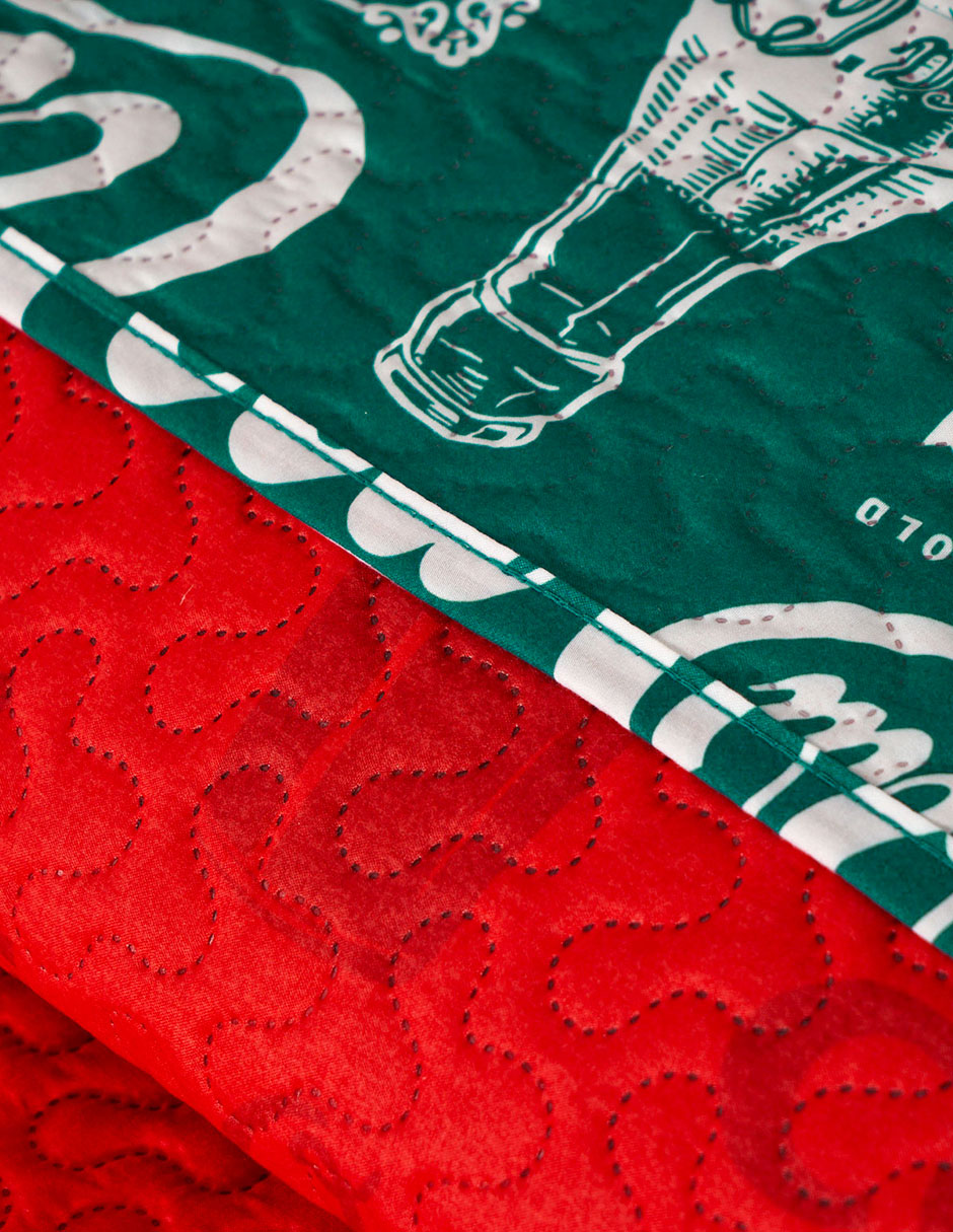 Set de colcha Microfibra Coca-Cola Ama 6