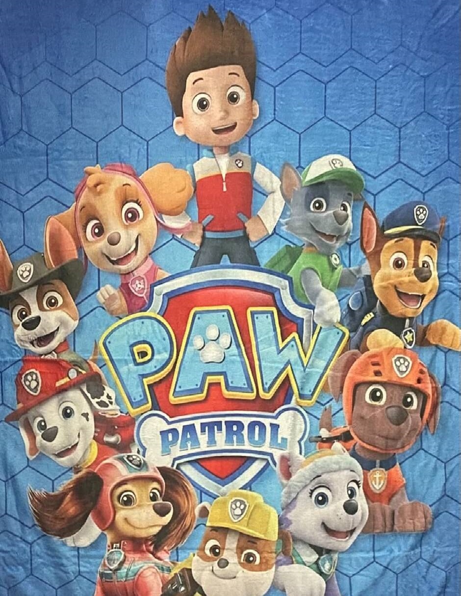 Frazada Clásica de tejido Suave Paw Patrol Frazada Clásica de tejido Suave Paw Patrol