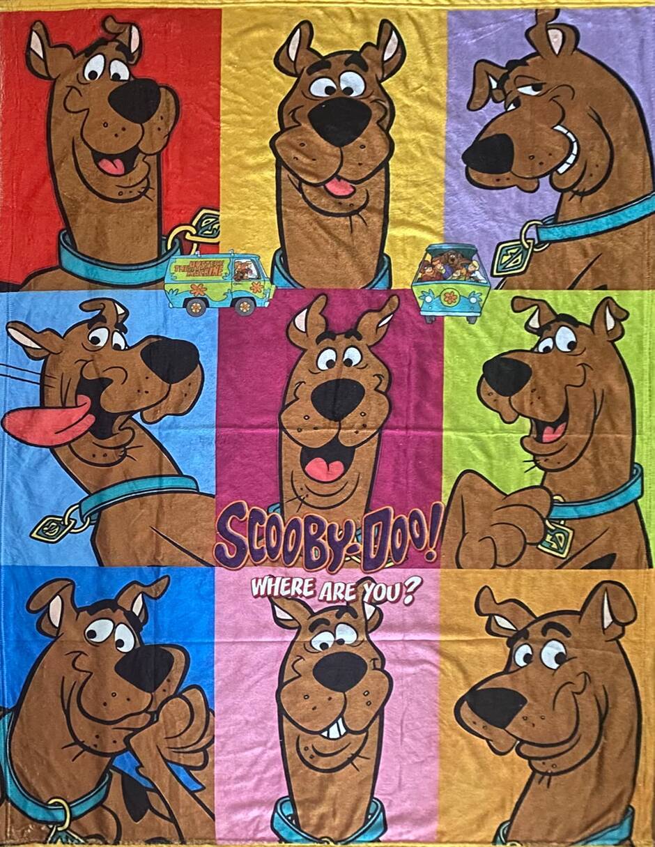 Frazada Clásica de tejido Suave Scooby Doo Frazada Clásica de tejido Suave Scooby Doo
