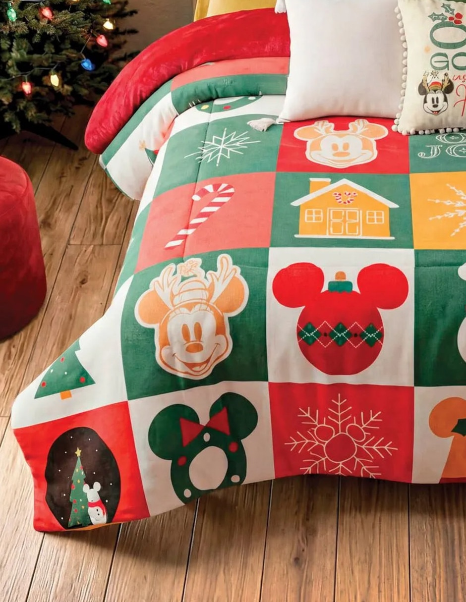 Cobertor Navidad Navidad con Mickey estampado Gráfico 3