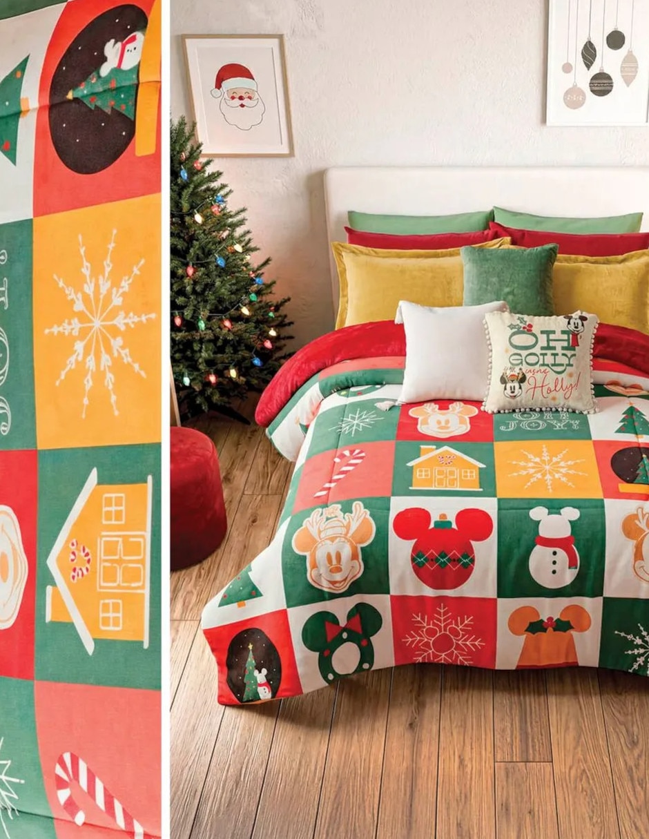 Cobertor Navidad Navidad con Mickey estampado Gráfico 4