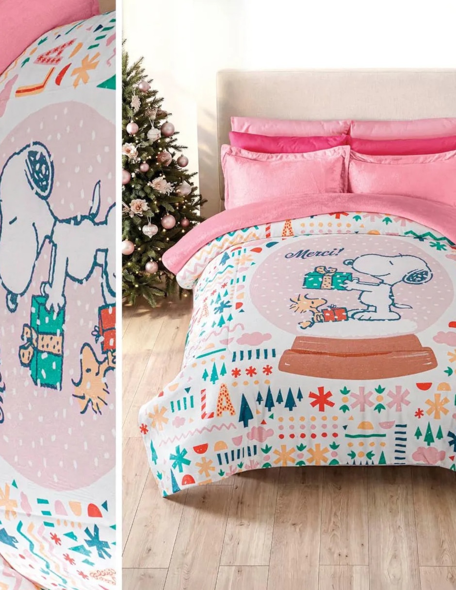 Cobertor Snoopy Snoopy Christmas estampado Gráfico 3