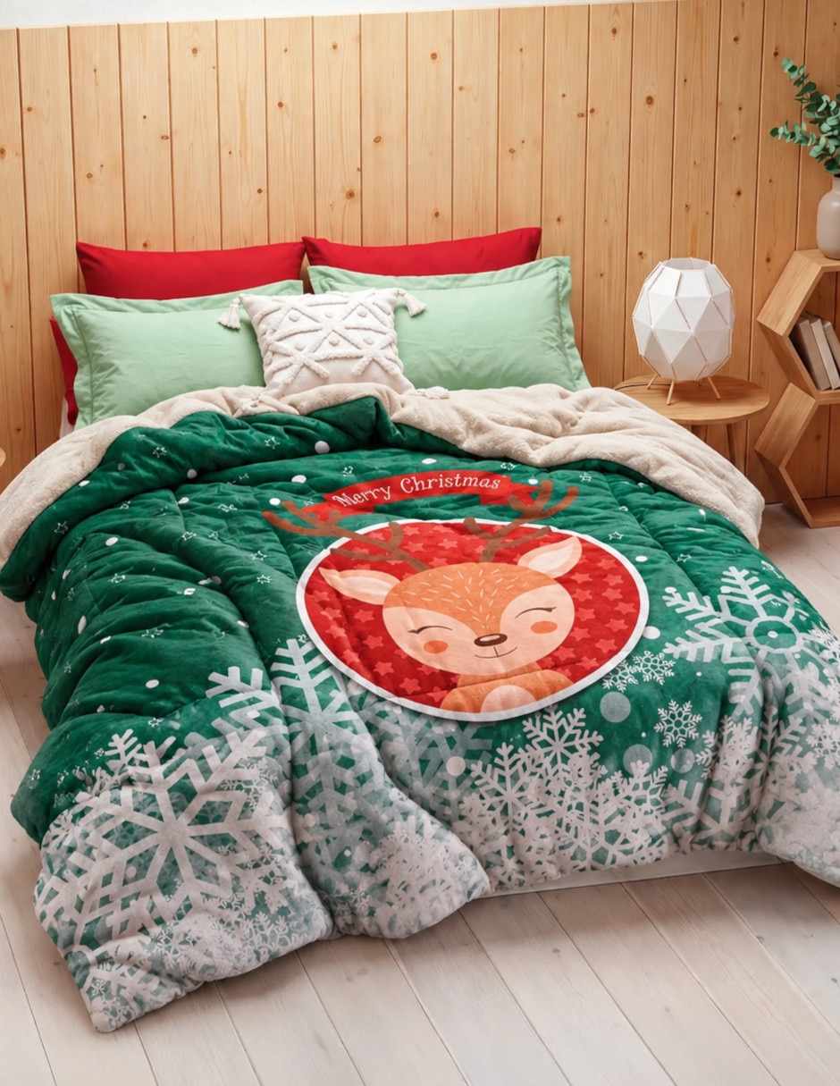 Cobertor Navidad Holidays Season estampado Gráfico