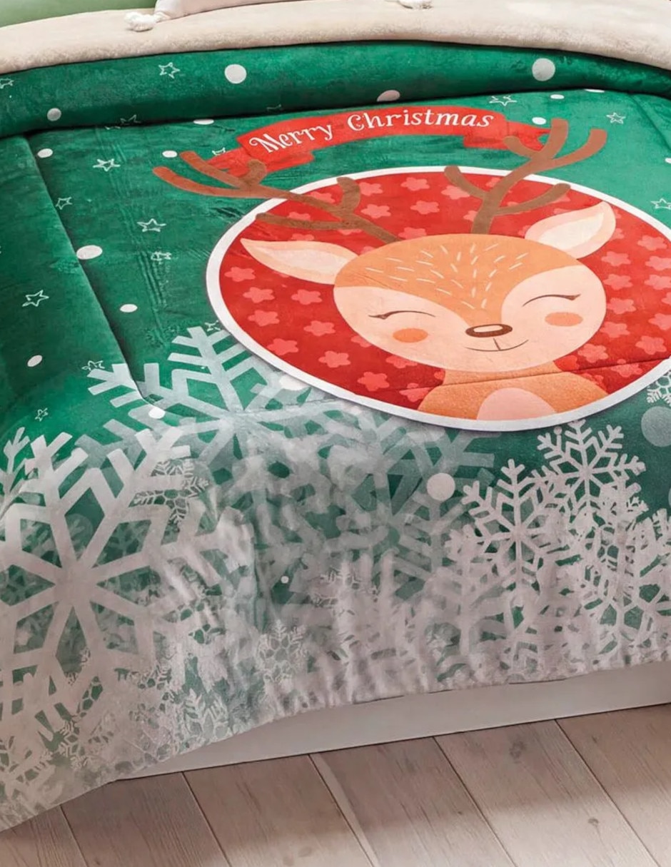 Cobertor Navidad Holidays Season estampado Gráfico 3