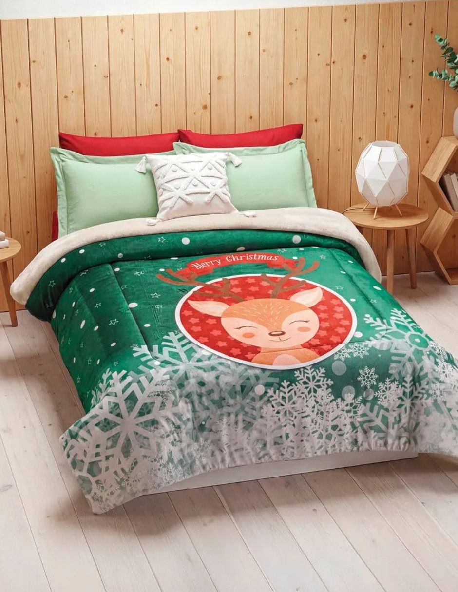 Cobertor Navidad Holidays Season estampado Gráfico 4
