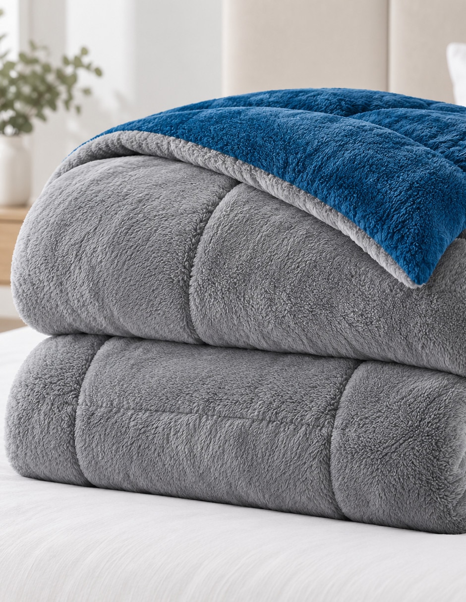 Cobertor No aplica Invernal Mare Silver estampado Liso 2