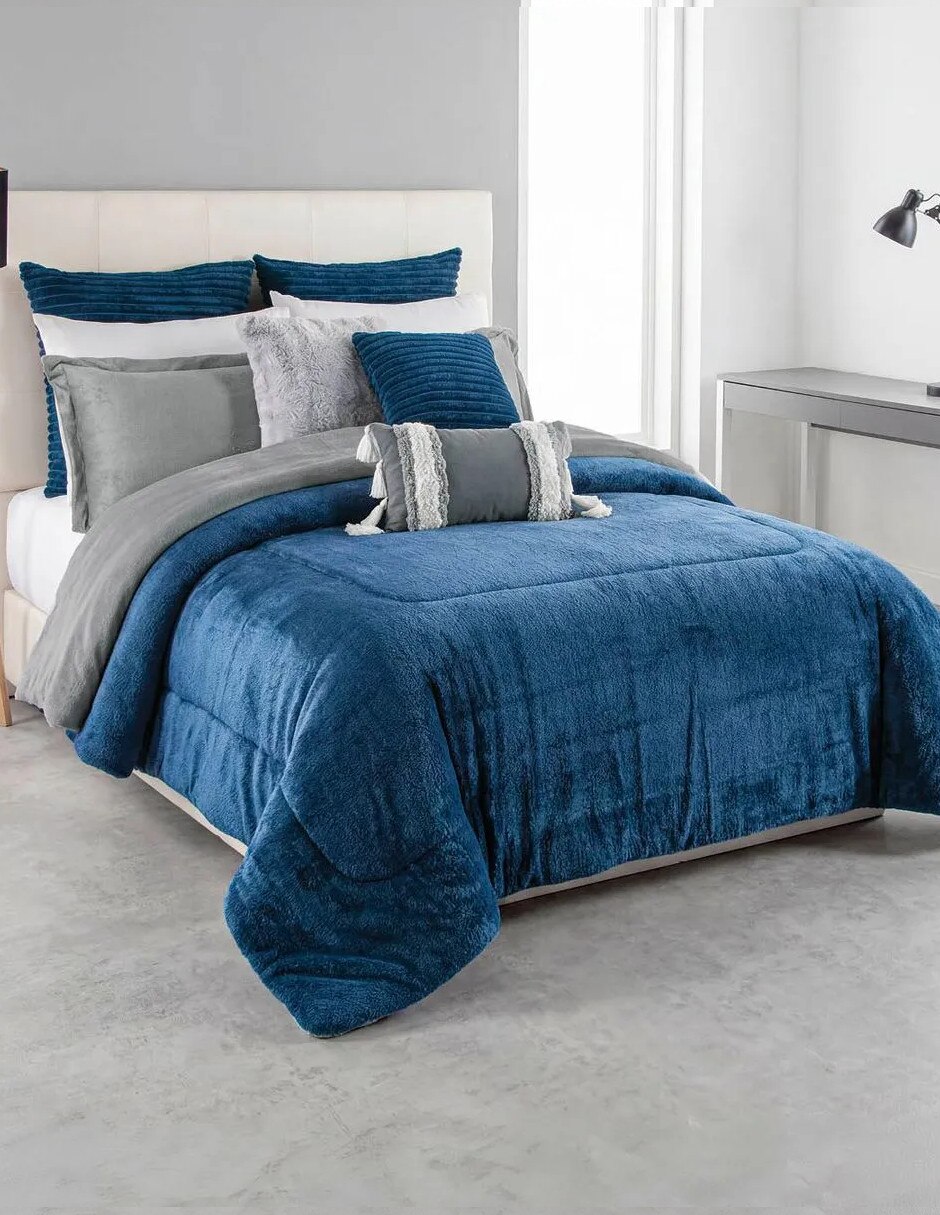 Cobertor No aplica Invernal Mare Silver estampado Liso 3