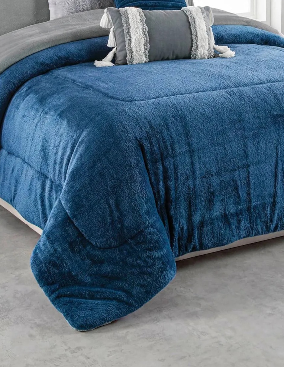 Cobertor No aplica Invernal Mare Silver estampado Liso 5