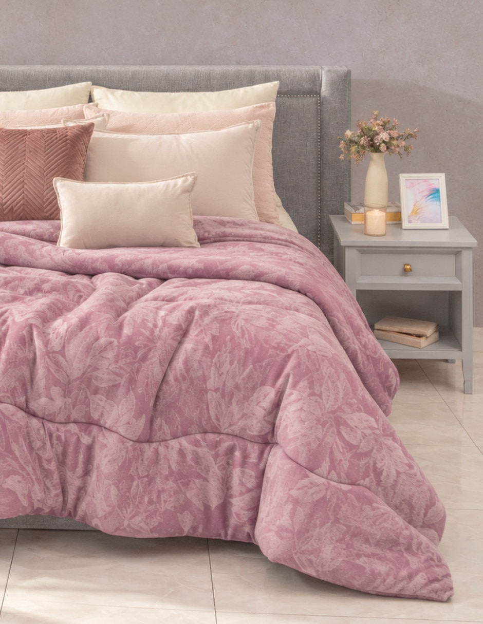 Cobertor No aplica Invernal Peonia Velatura estampado Floral Cobertor No aplica Invernal Peonia Velatura estampado Floral