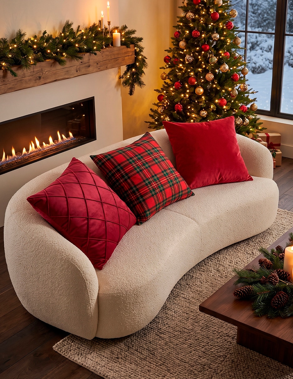 Set de cojín decorativo navidad 2