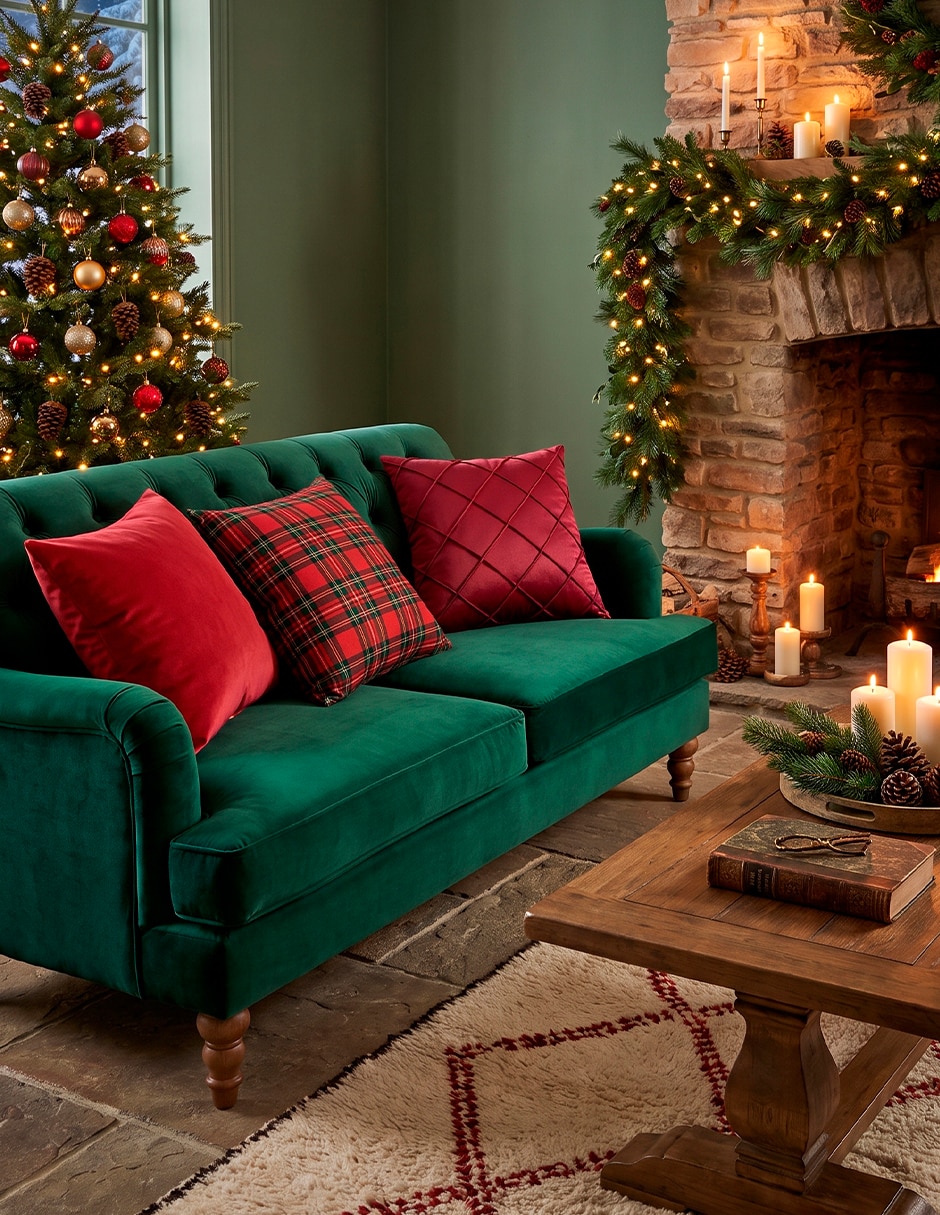 Set de cojín decorativo navidad 6
