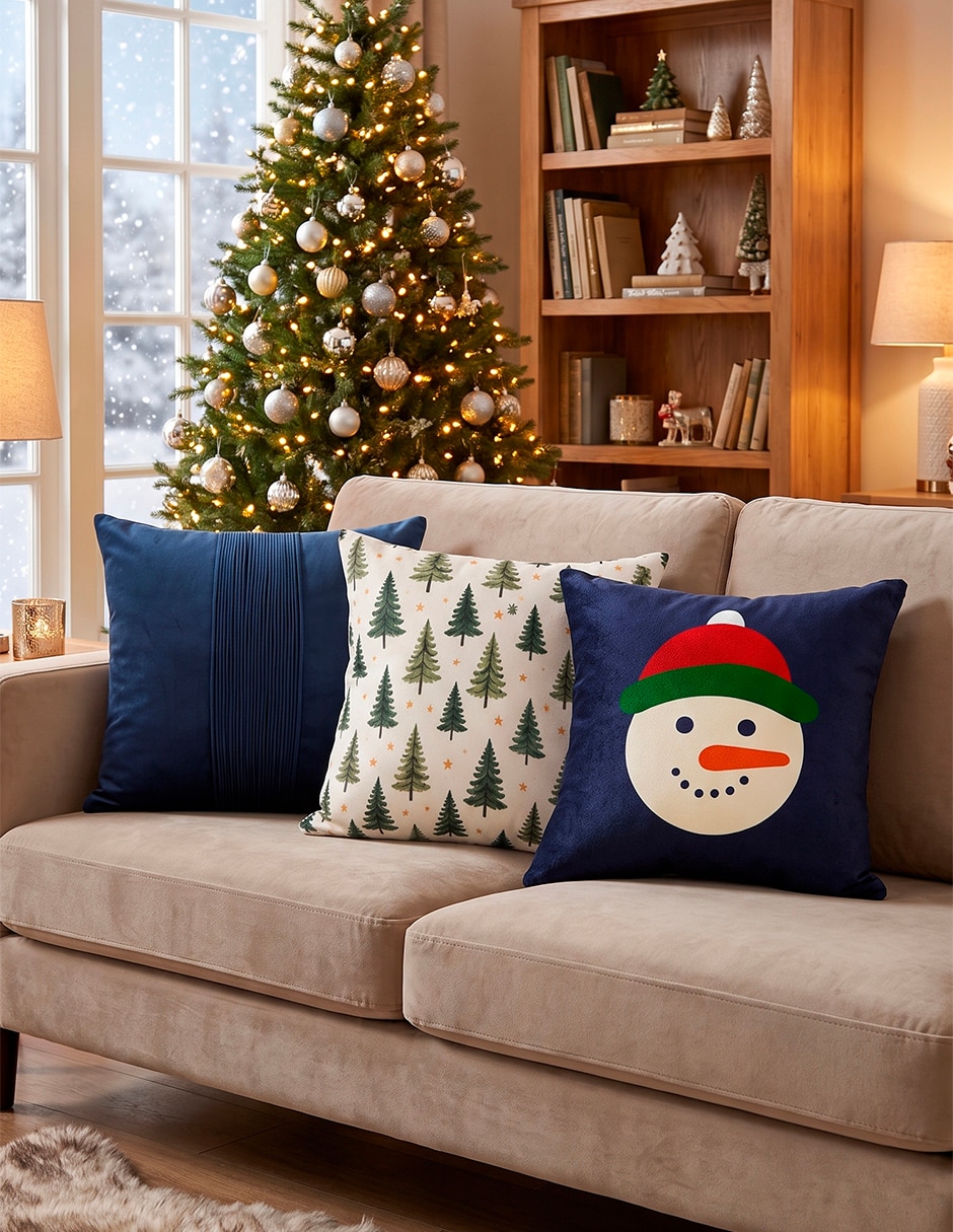 Set de cojín decorativo navidad 3