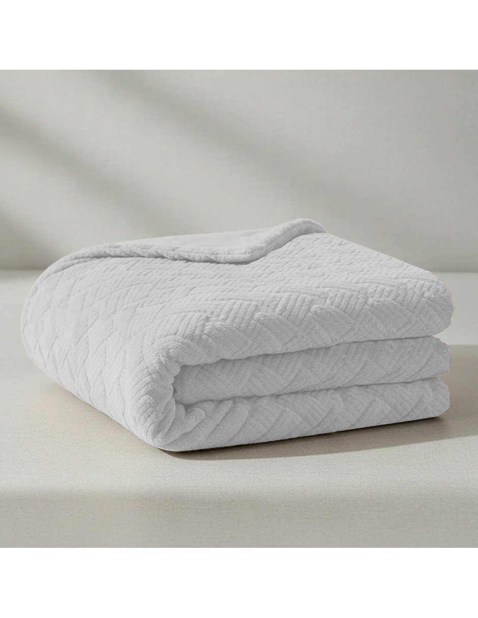 Frazada clásica de tejido dormitorio 2