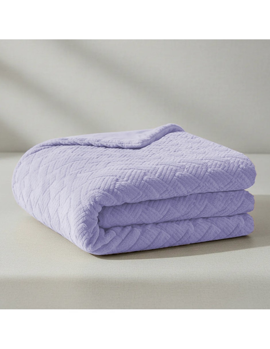 Frazada clásica de tejido dormitorio 2