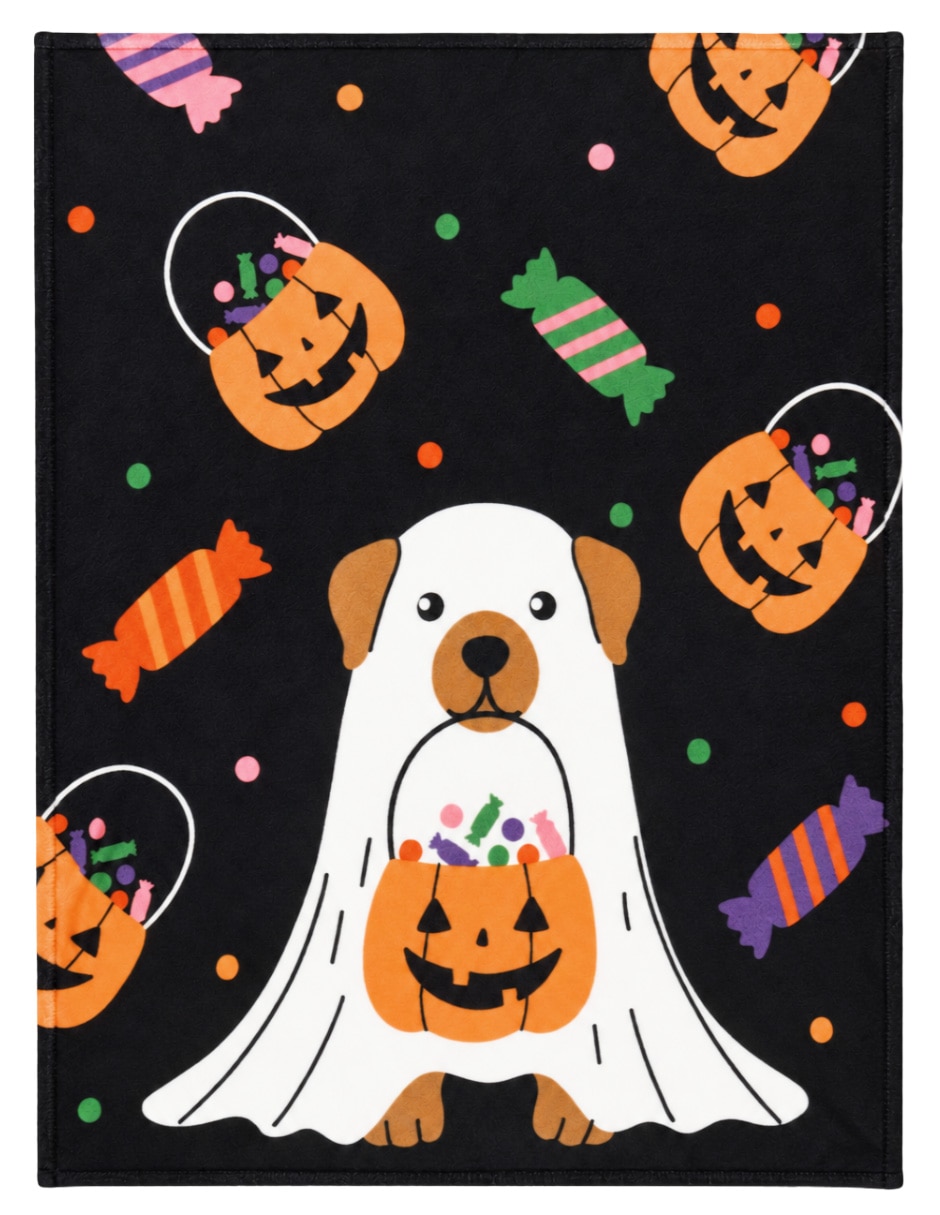 Frazada de tejido jacquard perrito animal Frazada de tejido jacquard perrito animal