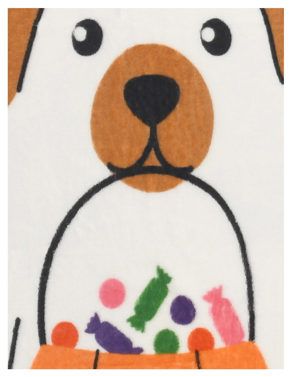 Frazada de tejido jacquard perrito animal 2